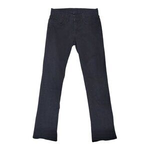 Ralph Lauren Faded Black Rhinestone Jeans Women’s 27 Bootcut Glam Rock Y2K